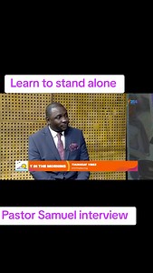 Learn to Stand Alone with Pastor Samuel