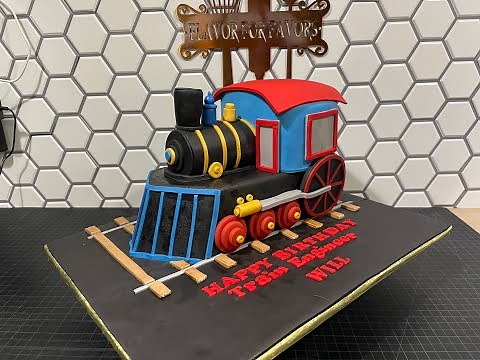 Episode 010: How to Make a 3D Train Cake