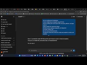 Day 16: CSS Grid Layout Practice 🔥 | Learn CSS Grid from Scratch (Real Layouts)