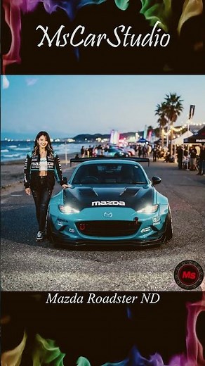 Mazda Roadster ND Racing Custom JDM #mazda #mx5 #jdm #ai #widebody #mscarstudio