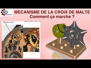 [01/10] – Comment fonctionne le mécanisme de la Croix de Malte ? (Histoire et Applications réelles)