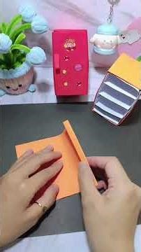 DIY Cute crafts ideas Refrigerator #kerajinankertas #animals #crafts #ideas #mini #diy #origami