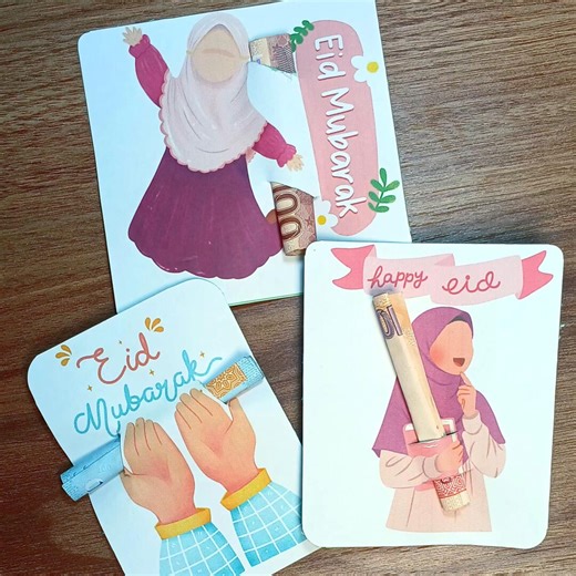 6 Printable Eid Cards for Kids – Instant Download Eid Money Holders, Eid Mubarak Envelopes, Cash Gift Holders - Etsy Canada