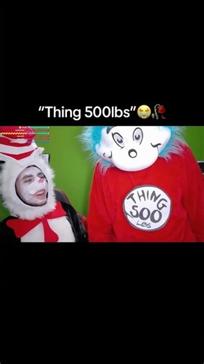 Thing 1 AND 2 😭💔The Cat in the hat did him dirty