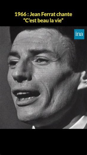 Jean Ferrat nous a quittés il y a 15 ans. Pour lui rendre hommage, réécoutons "Que c'est beau la vie", vibrant hymne au bonheur de vivre. | INA