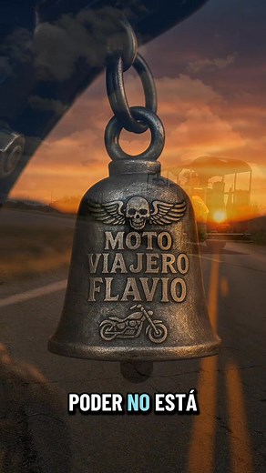 🚨 ¿Sabías por qué los motociclistas llevan una campana en su moto? El Significado De La Campana 🔔 Biker 🏍️ Moto Viajero Flavio | Moto Viajero Flavio
