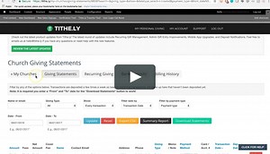 How To Download Your Tithe.ly Giving Statements