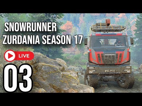 SNOWRUNNER | LIVE 🔴 WELCOME TO ZURDANIA | NEW TRUCKS SNOWRUNNER SEASON 17