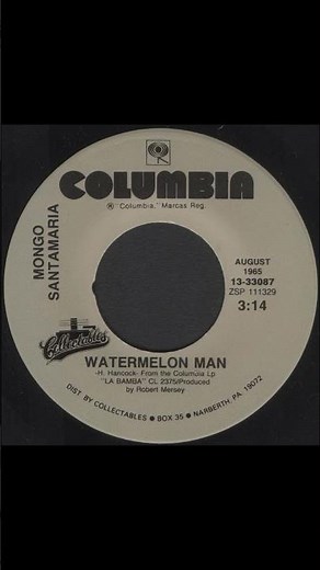 Watermelon Man - Mongo Santamaria - 1965 7" Single Version