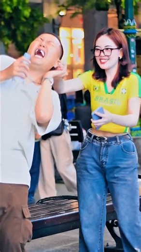 Beautiful woman drink swap prank🤣😂 #shorts #trending #viral