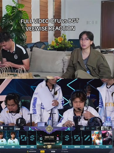 FULL VIDEO CFU vs BGT VEEWISE REACTION #MLBB #MLBBM7 #mlbbcreatorbase #creatorsearchinsight @MLBB Creator Base