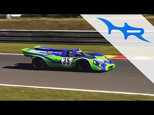 Porsche 917K (917-021) Psychedelic (Acceleration & Fast Flyby & Revving)