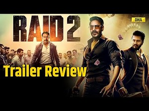 Raid 2 Official Trailer: Ajay Devgn Steals the Show, Riteish Deshmukh Shines | Vaani Kapoor