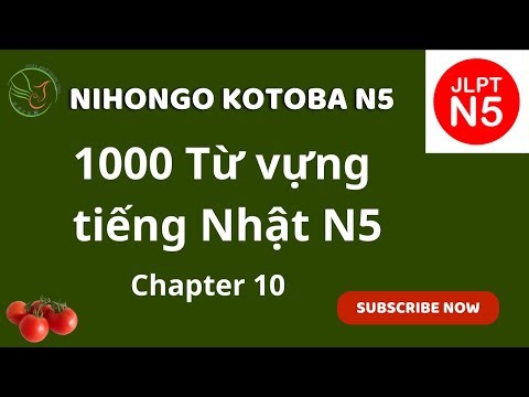 【N5 Vocabulary】1000 Japanese Vocabulary Words N5 – Chapter 10 | Basic Vocabulary – Easy to Unders...
