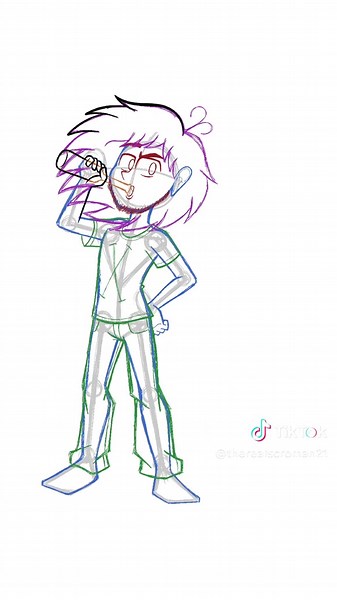 I haven’t drawn Nick in a while! Thought I try a new brush for lineart. (For my procreate users such as myself, it’s the Script brush on the Calligraphy folder. DM me for percentages if you want to try using it). #oc #originalcharacter #originalcharacterart #artglowup #characterdesign