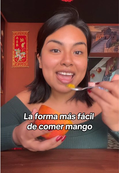 Cómo comer mango como una princesa