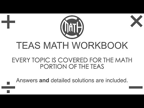 TEAS Math Workbook 4.0 - Free Update