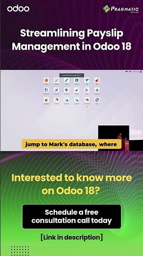 Odoo 18 - Streamline Payslip Management