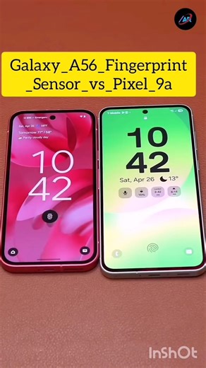 Galaxy_A56😲_Fingerprint_Sensor_vs_Pixel_9a.. #foryou #viralvedio #asadreviews#viralvedio #feigntest