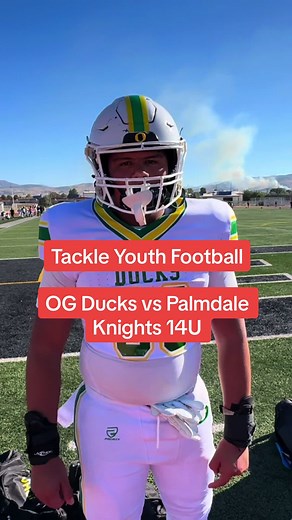 14U OG Ducks vs Palmdale Knights Youth Football Thrilling Game