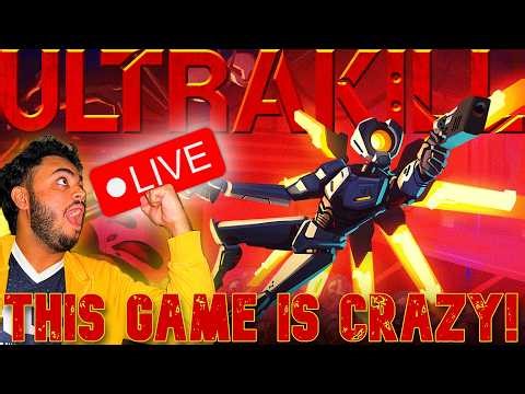 First Time Playing ULTRAKILL! - THIS GAME IS TOO FAST! (LIVE)