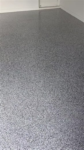 Cookies and Cream epoxy floor | Crystal Coat Epoxy