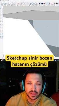Sketchup hatanın çözümü #sketchup #3dmodelleme #archviz #tutorial #vray