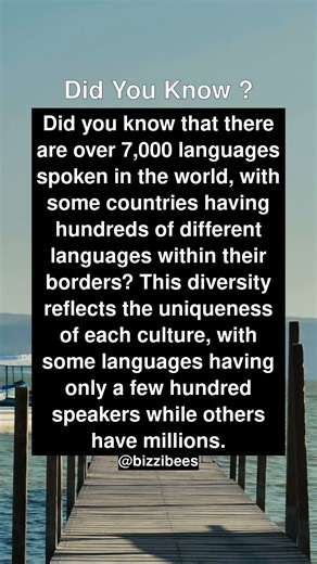Did You Know Facts - Cultural Diversity