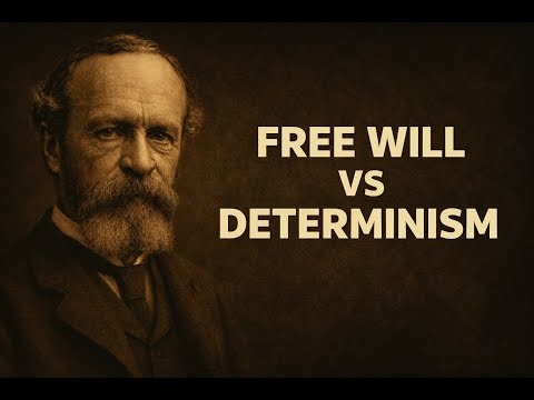 Free Will vs Determinism — William James’ Two-Stage Solution (Explained)