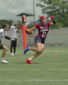 SHE'S SO SHIFTY | USA Football #flagfootball #womenssports#flagfootballhighlights #athlete