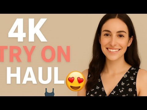 Lisa’s Stylish Try-On Haul | 4K Transparent Title