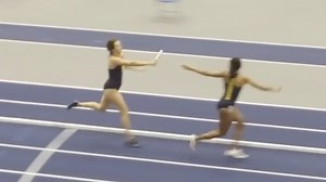 Runner Overcome A 4-Second Deficit In This Eye-Popping Relay Race Comeback!
