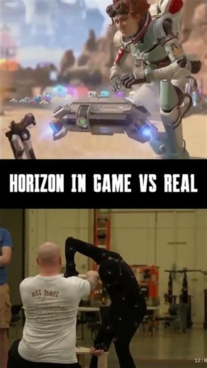 Apex Horizon Behind the Scenes Mocap 🔥 #apexlegends #apex #shorts
