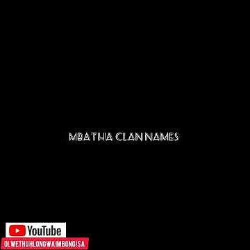 IZITHAKAZELO ZAKWA MBATHA BY OLWETHU HLONGWA