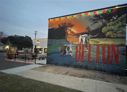 Have you seen Belton’s newest beauty? Be sure to check out the stunning new Longhorn mural in Downtown Belton! It’s the perfect spot for photos, smiles, and a big dose of Texas pride. Location: First Ave., on the side of Highlands Lounge - Belton, TX While you’re here, come eat, shop, and enjoy all that our amazing downtown has to offer. Shop local, stroll the square, and make it a day in Belton! SHOP LOCAL My Giving Tree Gift Shop & Art Gallery iMERAKi Lindy Lu’s on the Square The Porch Boutiqu