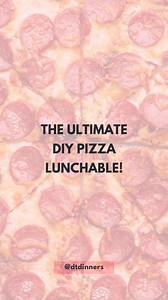 3.6K views · 294 reactions | The Ultimate DIY Pizza Lunchable! Many of us have fond memories of pizza Lunchables, but you can make your own version at home. Try this fun-packed lunch, perfect for work or school, and customize it with your favorite sauces and toppings. #lunchable #makeyourownlunchable #pizzalunchables #easylunchable #diylunchables #noreheatlunch #kidfriendlylunch #lunchideas #schoollunch #worklunch #PizzaLunchable #ColdLunch #PackedLunch | Dollar Tree Dinners | Facebook