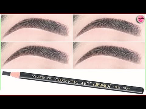 Step by step eyebrow tutorial for beginners