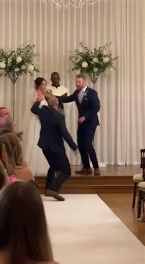 The Wedding Was Perfect…Until a Stranger Walked In and Everything Turned Violent #viral WeddingChaos