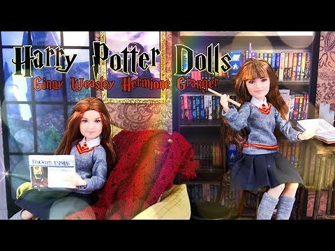 Harry Potter Dolls | Hermione Granger & Ginny Weasley PLUS DIY Room