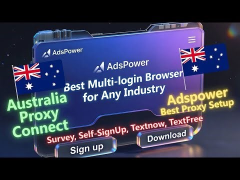 AdsPower Australia Proxy Connect | Best Multi Login Browser | Nodemaven Ip Proxy Setup |