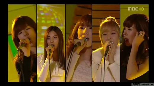 【收藏】091224 MBC 音乐旅行啦啦啦 少女时代-Gee (Jazz Ver.&Rock Ver.)