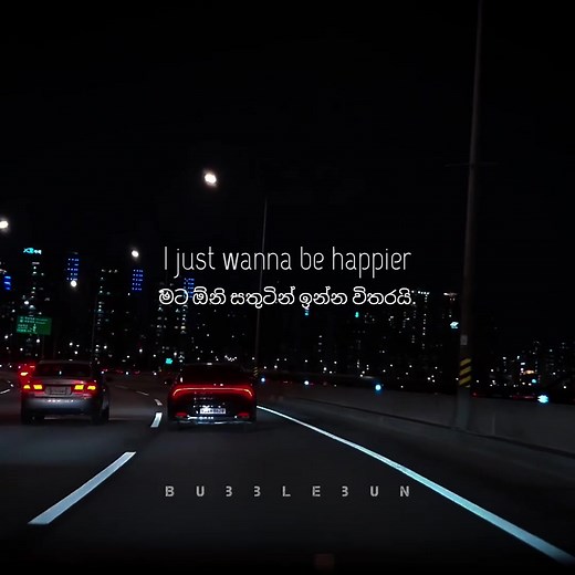 Yearning for Happiness: BTS Sinhala Lyric Status Video