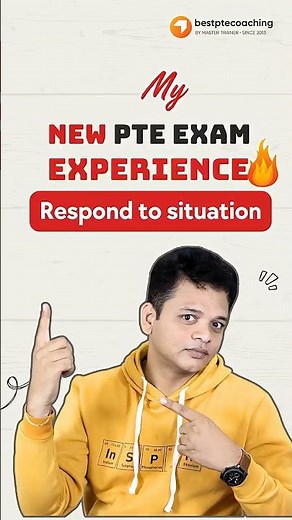 “PTE 2025 Update: Respond to a situation Simplified with Real Exam Day-1 Tips 🎤”