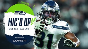 Seahawks Mic'd Up: Running Back DeeJay Dallas