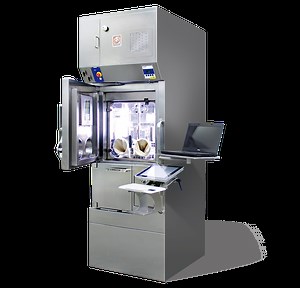 THECLA Shielded Isolator with integrated dispensing system for Syringes
