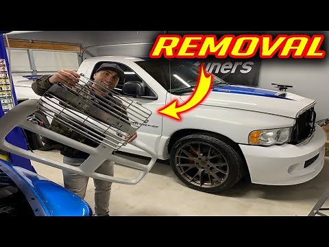 How to Remove Dodge RAM Grill 02-05