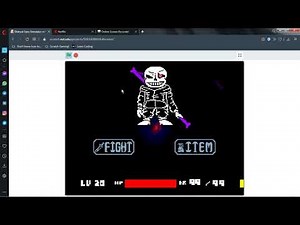 "Distrust sans" 2 player [Scratch]