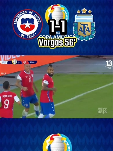 Chile vs Argentina 1-1 Copa America 2021 Highlights