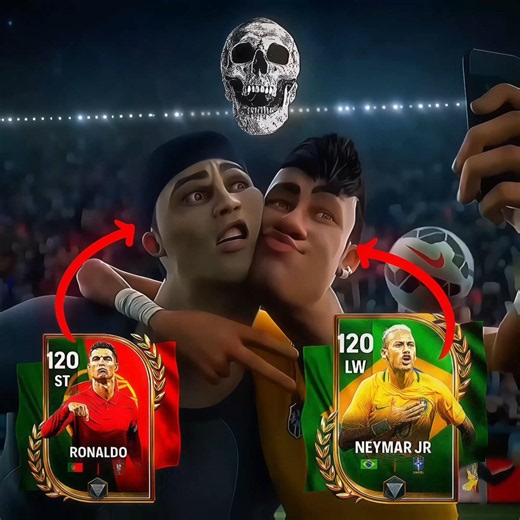 Prime Neymar Cooked Ronaldo? 💀 #shorts #eafifa #fifamobile #fifa23 #fcmobile24 #fifa22 #fifa21
