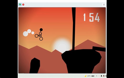 Scratch-自行车跑酷（附源码）